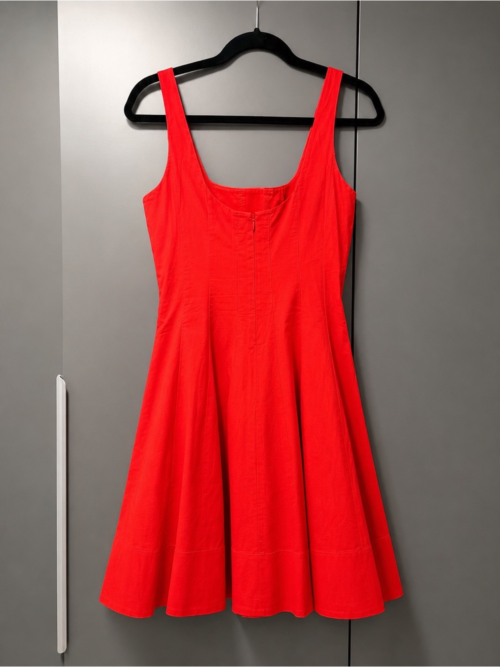 STAUD Fit-and-Flare Mini Dress - Picture 3 of 4